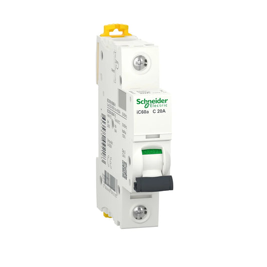 SCHNEIDER Acti9 iC60A 1P C 20A MCB