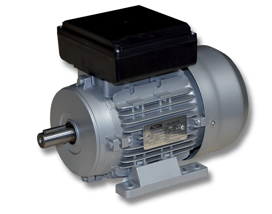 ACTOM 2.2KW 2-POLE 230V SINGLE PHASE FOOT MOUNT ALUMINIUM MOTOR