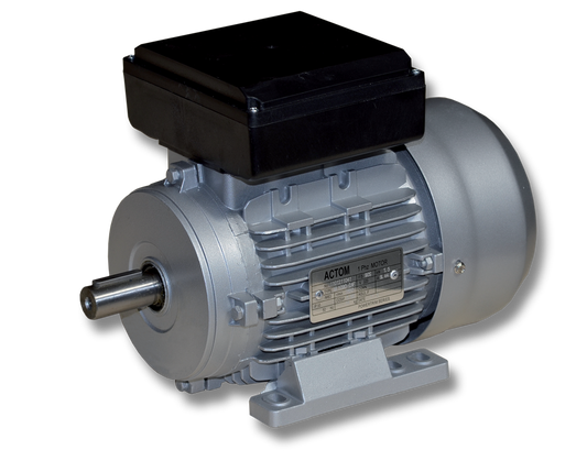 ACTOM 3KW 4-POLE 230V SINGLE PHASE FOOT MOUNT ALUMINIUM MOTOR