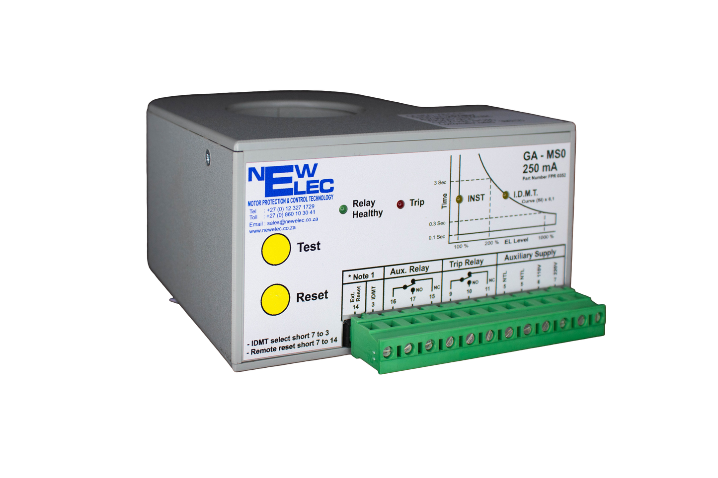 NEWELEC GA-MS0-30MA-63MM