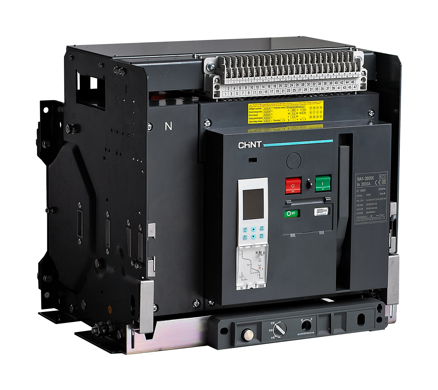 Chint ACB 80kA 3P 3200A Manual/Fixed AC400