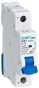 Chint PV DC Circuit Breaker 40A 1P DC250V NB1-63DC-1P-C40