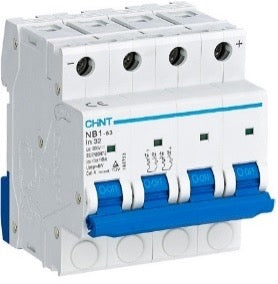 Chint PV DC Circuit Breaker 16A 4P DC1000V NB1-63DC 4P C16