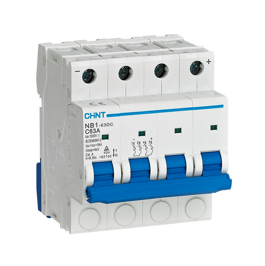 Chint PV DC Circuit Breaker 63A 4P DC1000V