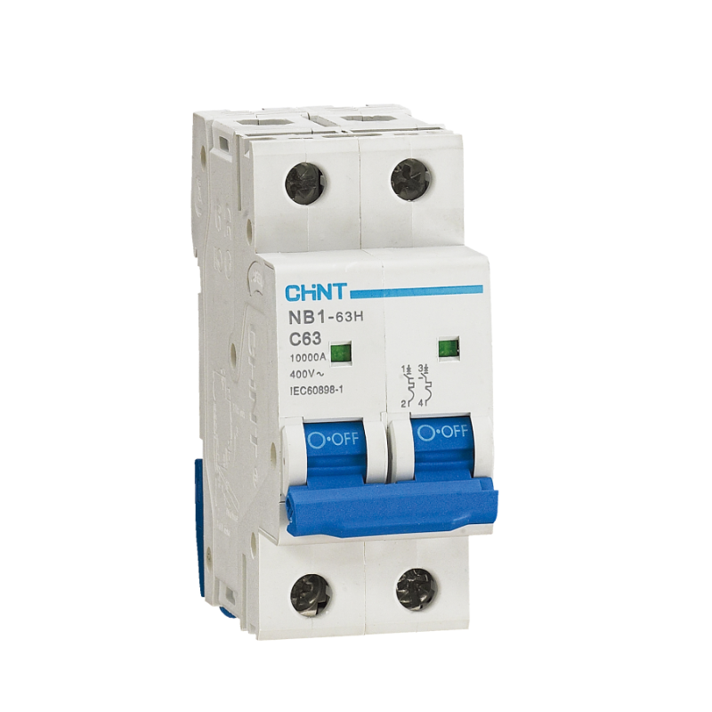 Chint 6kA 2P 32A Circuit Breaker C-Curve NB1-63-2P-C32-06