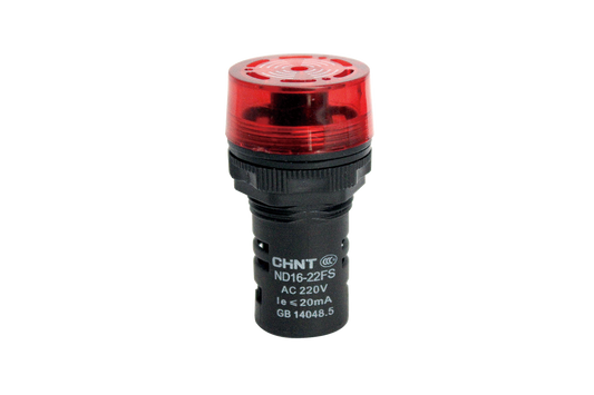 Chint Buzzer Red AC240V