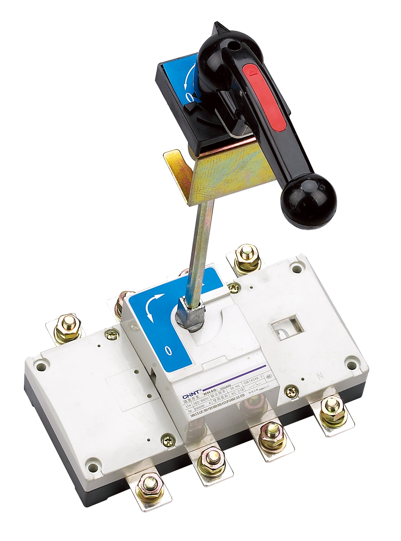 Chint 250A 4P Isolator with Extension Handle