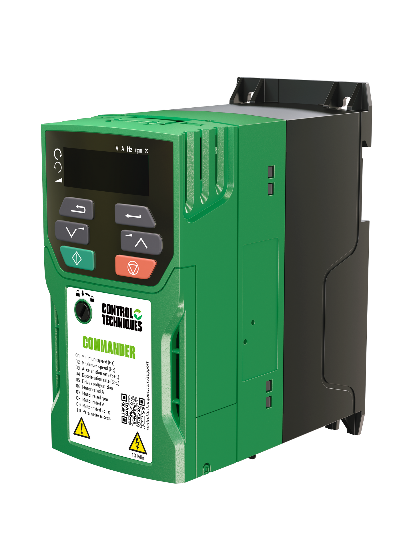NIDEC Commander C200 37KW 3-Phase 380/480 VAC - Normal Duty
