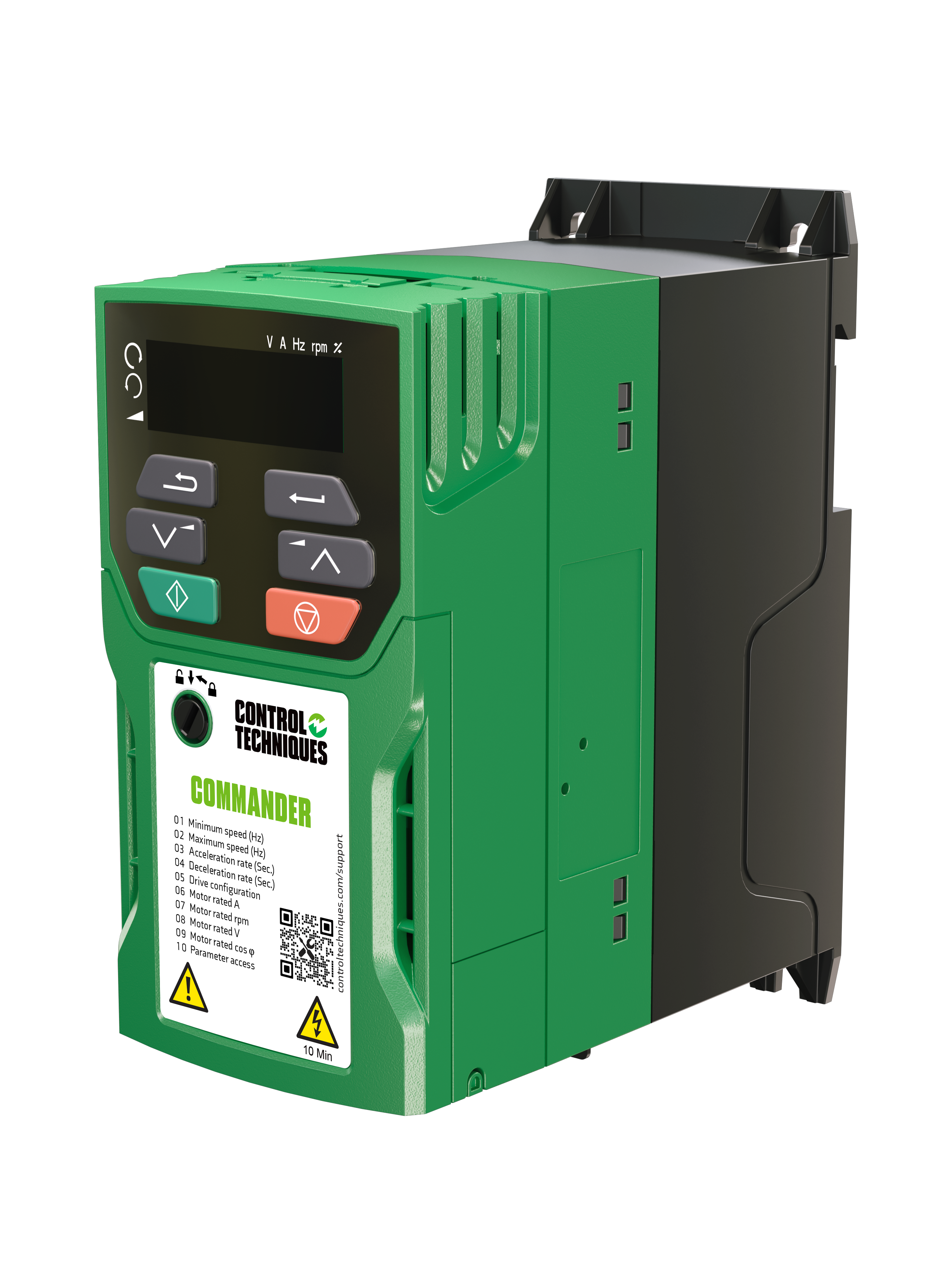 NIDEC Commander C200 110KW 3-Phase 500/575 VAC - Normal Duty (Requires ...