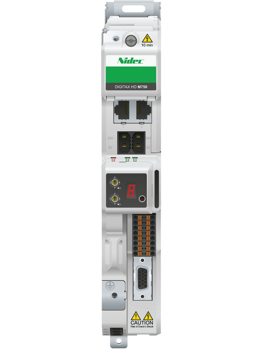 NIDEC 200/240V 0.37KW 1-Phase Digitax HD - M750