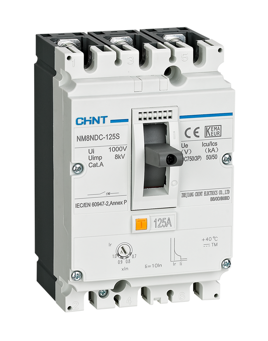 Chint DC Circuit Breaker 400A 50KA DC750V Adjustable (0.7-1In)
