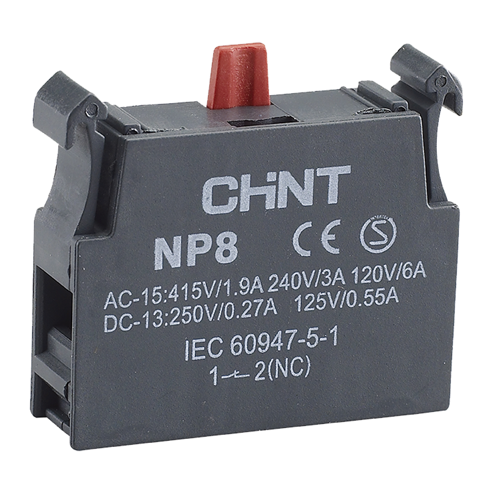 Chint Auxiliary Contact Block NC NP8-CONTACT NC