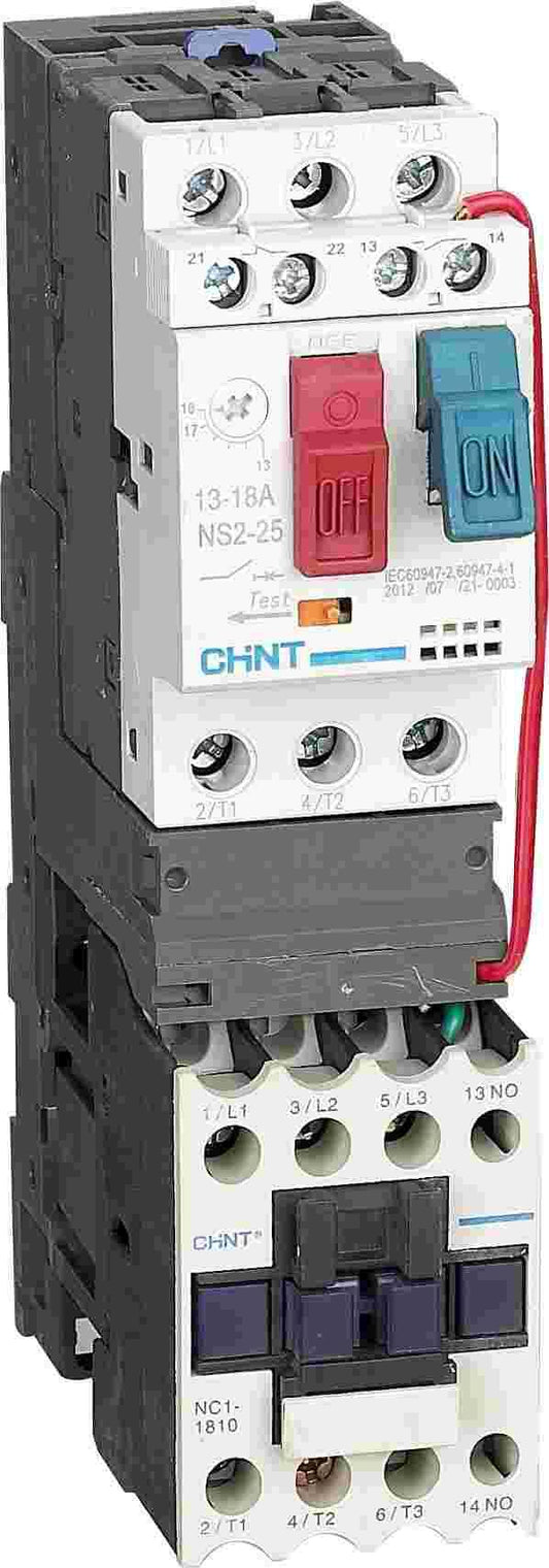 Chint Connection Block Between MMS and Contactor