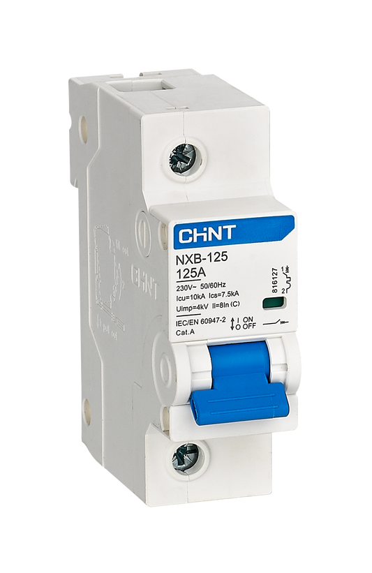 Chint 10kA 1P 125A Circuit Breaker D-Curve