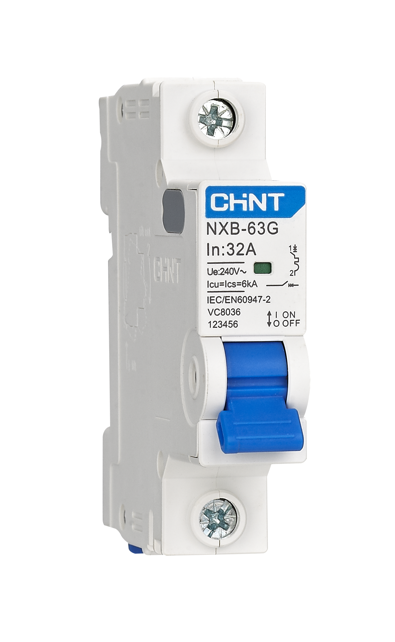 Chint 6kA 1P 32A Circuit Breaker D-Curve