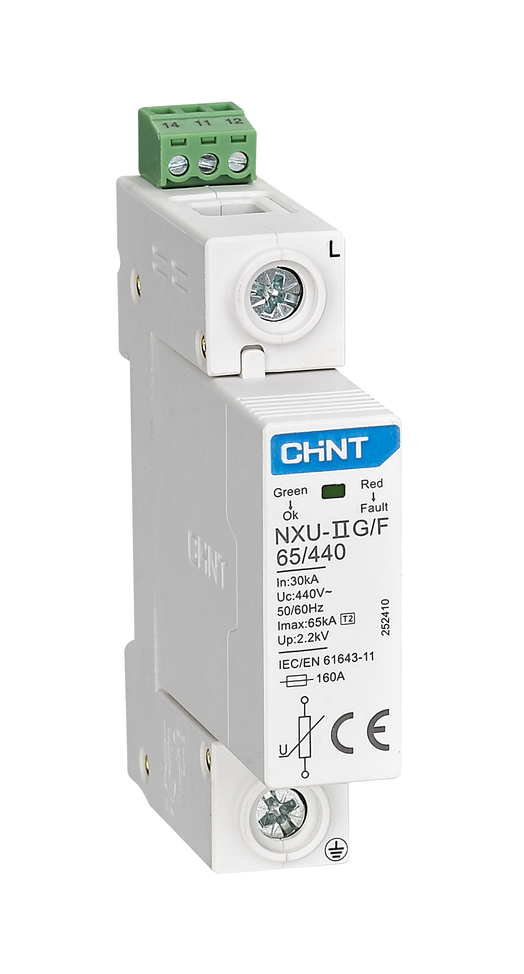 Chint Surge Arrestor 40kA 385V 1P with contact
