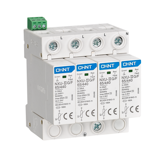 Chint Surge Arrestor 40kA 385V 4P  with contact