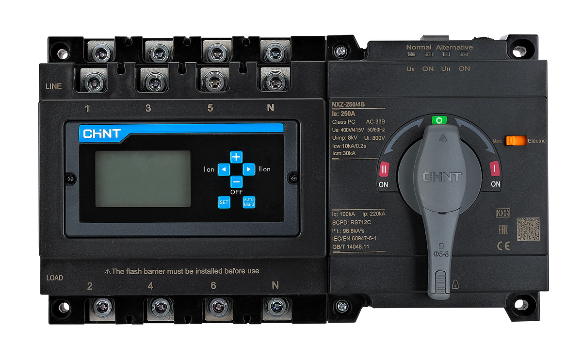 Chint 250A 4P Automatic Changeover Switch