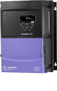 Invertek Optidrive Eco IP66, 30 Amps 15 kW 20 HP 3Ph. Input, 3Ph. Output, 380-480V, EMC Filter, TFT Display ODV-3-340300-3F1A-MN