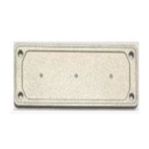 Invertek IP66 / NEMA4X Solid (None-Drilled) Gland Plate Pack OPT-3-GLDP4-00