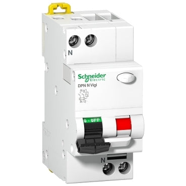 SCHNEIDER Acti9 - earth leakage circuit breaker - DPN N Vigi - 1P + N - 32A - 30mA