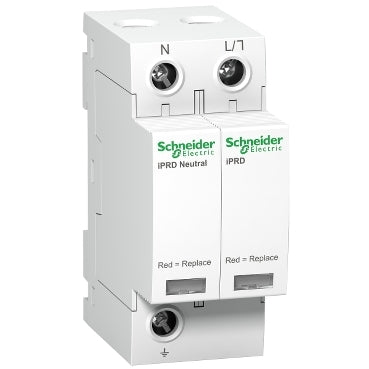 SCHNEIDER iPRD40 modular surge arrester - 1P + N - 350V