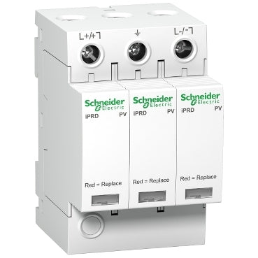 SCHNEIDER iPRD-DC 40r 1000PV modular surge arrester. 2 pole. 1000VDC. with remote transfert