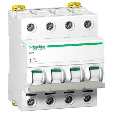 SCHNEIDER ACTI9 ISW SWITCH 4P 125A 415VAC
