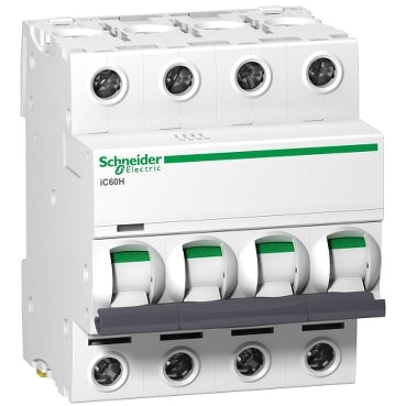 SCHNEIDER Acti9 iC60H 4P D 20A MCB