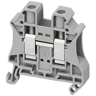 SCHNEIDER SCREW TERMINAL, FEED THROUGH, 2 POINTS,