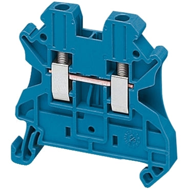 SCHNEIDER SCREW TERMINAL, FEEDTHROUGH, 2Pts,2.5MMｲ