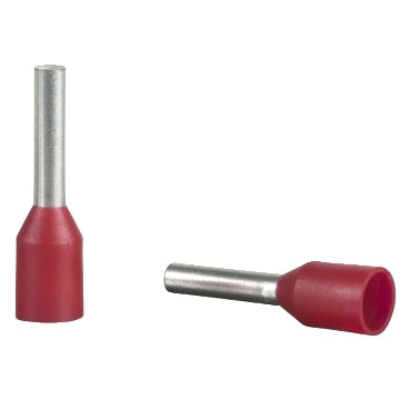 SCHNEIDER CABLE END INSULATED, 1MMｲ, MEDIUM SIZE,