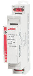 RELPOL S.A Modular installation Relays RPI-1P-A230, 1 CO. Contact material: AgSnO2. Voltage coil 230 V  AC. Rated load AC1  16 A / 250 V AC, mounting on 35 mm rail. Cover protection category IP 20.