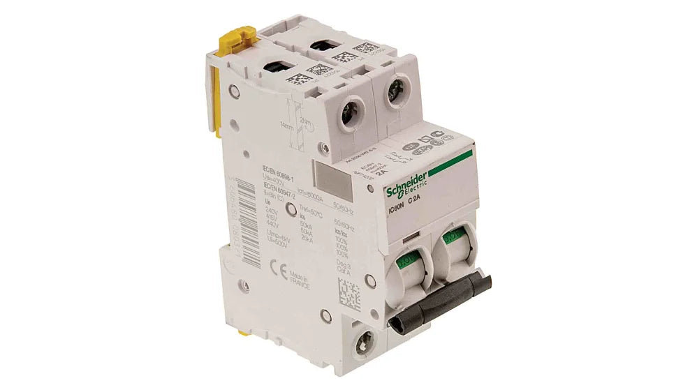 SCHNEIDER Acti9 iC60N 2P D 2A MCB