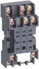 Chint 8 Pin Flat Power Relay Base RB-CZY08B-01