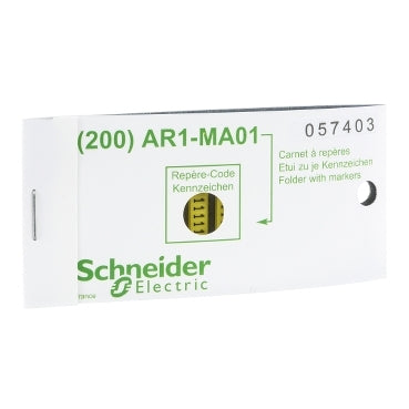 SCHNEIDER YELLOW CLIPIN CHARACTER SET OF 200 CHARA