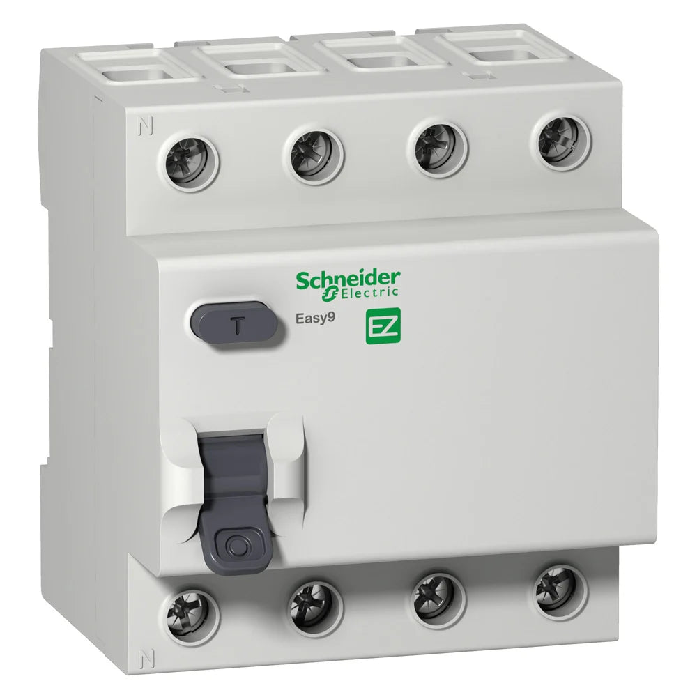 SCHNEIDER EZ9 RCCB 4P 63A 30MA AC-type 4
