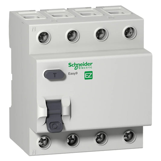 SCHNEIDER EZ9 RCCB 4P 63A 30MA AC-type 4