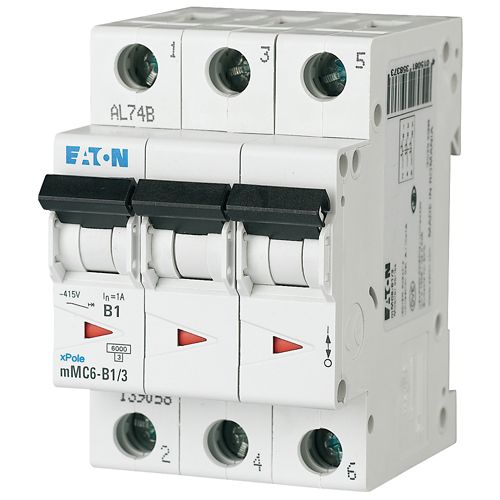 EATON CIRCUIT BREAKER 10kA CURVE C 3P - 20A