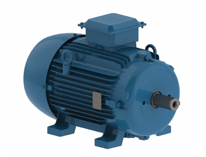 WEG GENERAL PURPOSE 5.5KW 6-POLE ALUMINIUM MOTOR - PAD MOUNT
