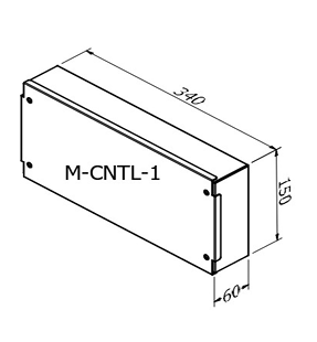 MERLIN SYSTEMS  60DX340WX150H SMALL CONTROL ENCLOSURES