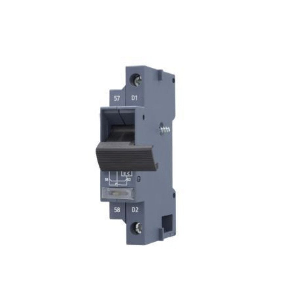 SIEMENS UNDERVOLTAGE RELEASE, 240V, AC 60HZ, WITH LEADING AUXILIARY CONTACTS WITH SCREW TERMINAL  3MV9132-0AB46