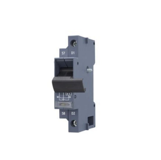 SIEMENS UNDERVOLTAGE RELEASE, 230V, AC 50HZ, WITH LEADING AUXILIARY CONTACTS WITH SCREW TERMINAL 3MV9132-0AB35