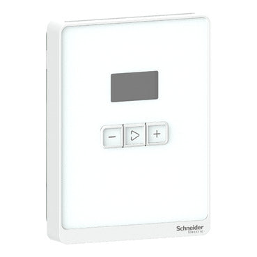SCHNEIDER Sensor,Temp,LCD,3 Button,w/Cover