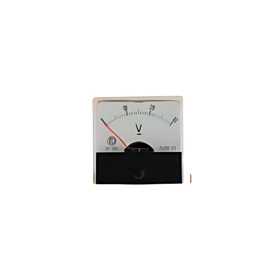 VAC ROUND BACK METER (DC MOVEMENT )