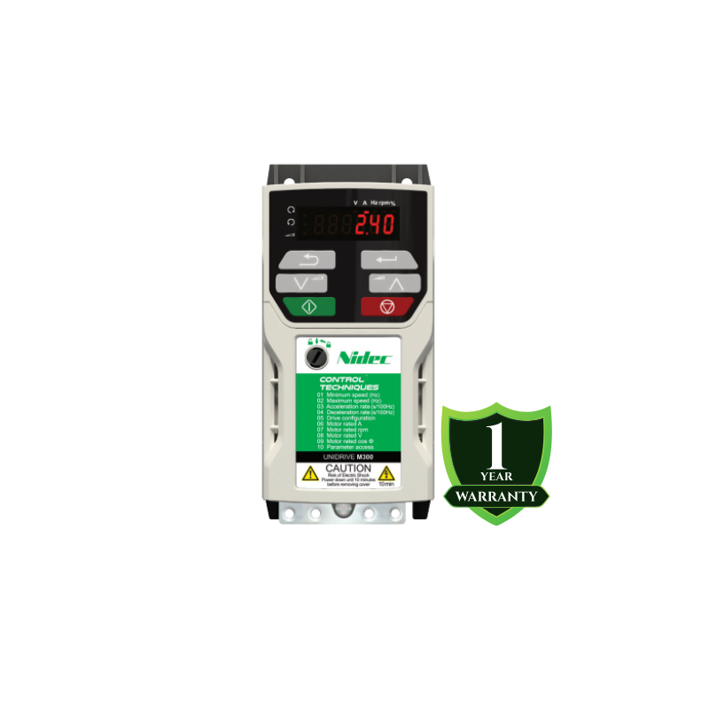 NIDEC M300 Frame 3 - Extended Warranty (1 Year)