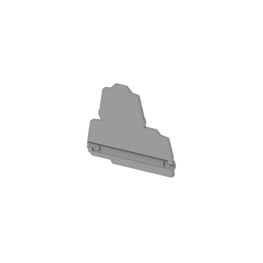 ENTRELEC ES4-T3 End Section - Dark Grey
