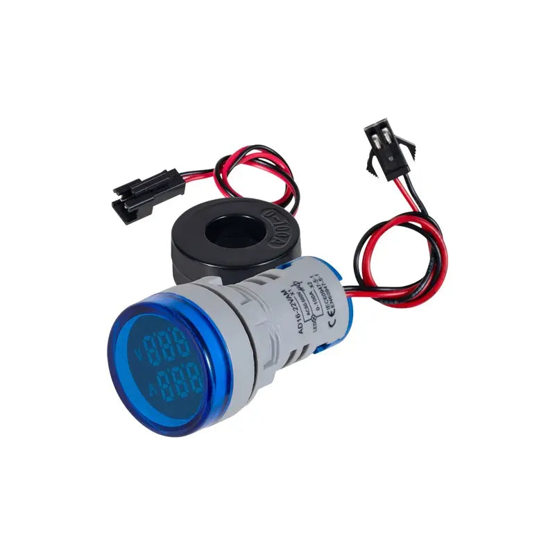 HIMEL PILOT LIGHTS Round,Hertz meter,white,0-90HZ