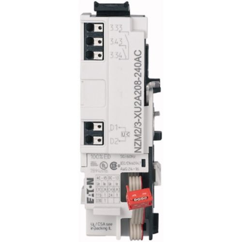 EATON  UNDERVOLTAGE RELEASE FOR NZM2/3, CONFIGURABLE RELAYS, 2NO, 24AC, PUSH-IN TERMINALS, ONLY FOR PXR25