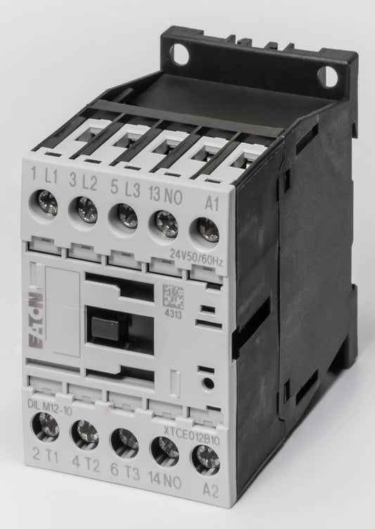 EATON DILM  CONTACTOR, 3P+1N/C, 5.5KW/400V/AC3, 110VAC COIL